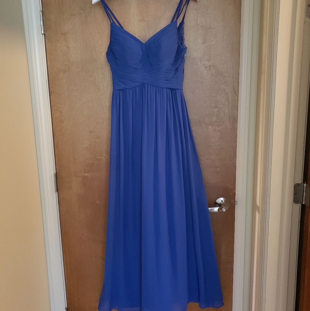 Azazie Blake Bridesmaid dress Royal Blue